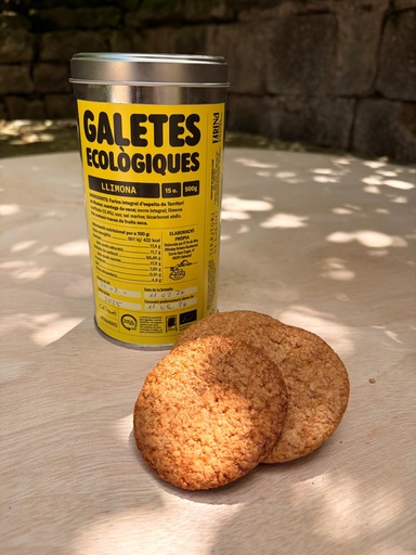Galetes de llimona ecològiques