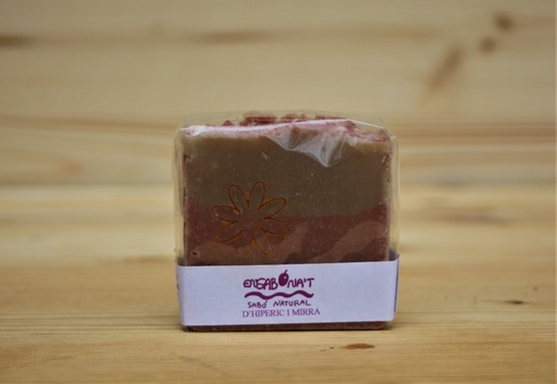 Sabó artesà d'hipèric i mirra - ENSABONA'T
